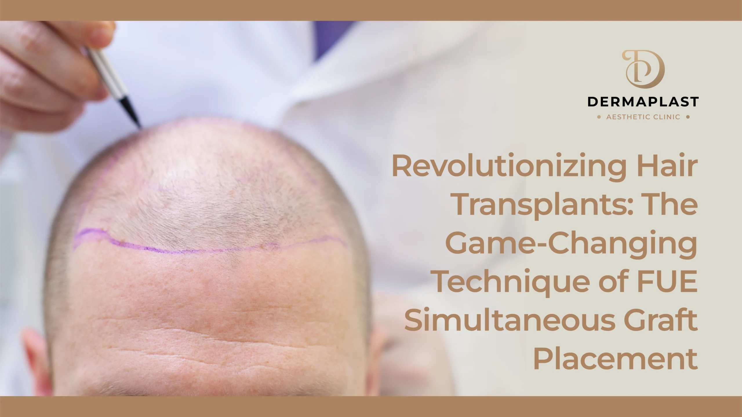 Revolutionizing Hair Transplants: The Game-Changing Technique of FUE Simultaneous Graft Placement in 2023