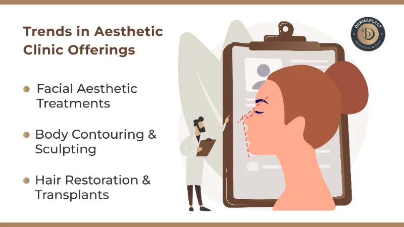 Trends in Aesthetic Clinic Offerings