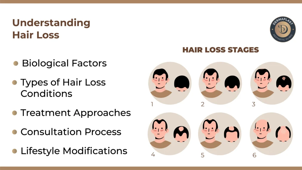 A image for Understanding hair loss, hair specialist navi mumbai