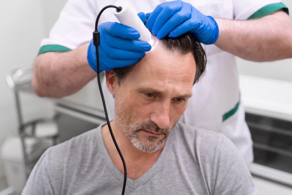 man-getting-hair-loss-treatment